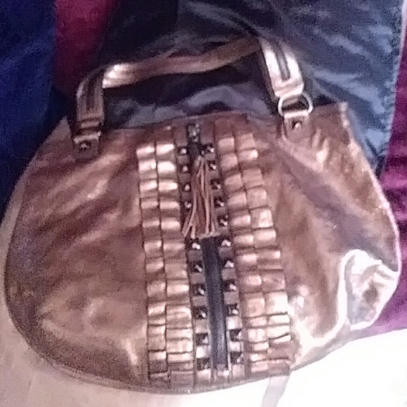 Nwt Betsy Johnson gorgeous copper purse - Picture 2 of 6